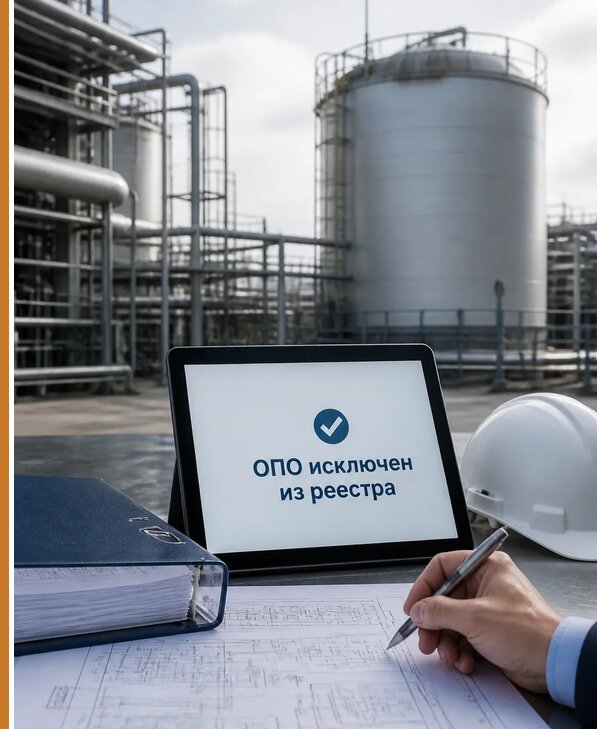 Исключение ОПО из госреестра в Михайловке от 30501 р. | Авеста ОТиПБ